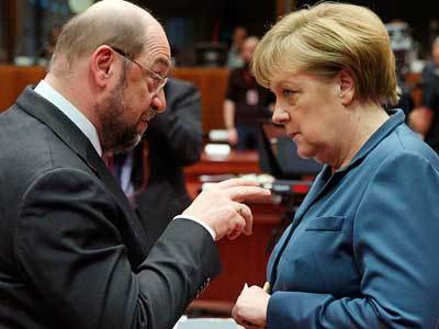 Христианские демократы Ангелы Меркель уверенно лидируют в предвыборной гонке